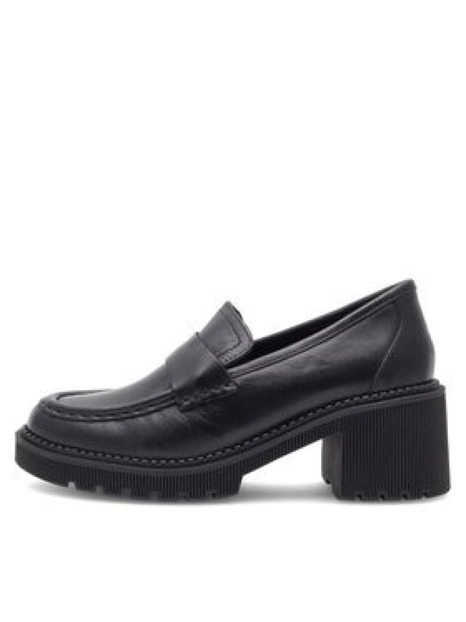 Sergio Bardi Loafersy KAP-C1061-01SB Czarny