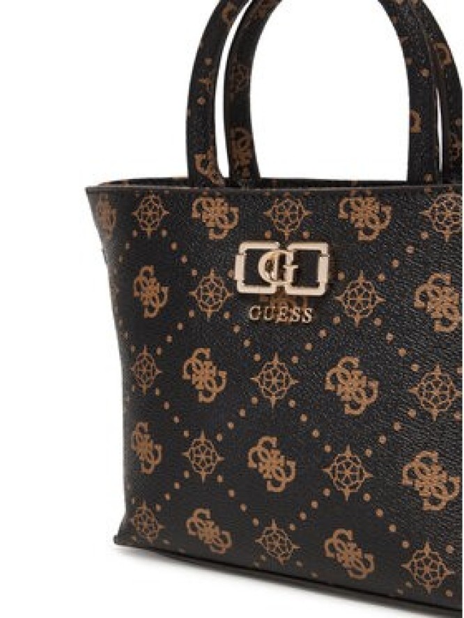 Guess Torebka Emelie Logo Mini HWGP99 28750 Brązowy