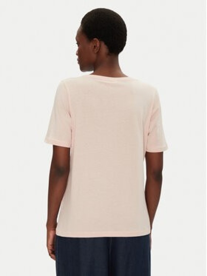 Fransa T-Shirt 20615408 Różowy Regular Fit