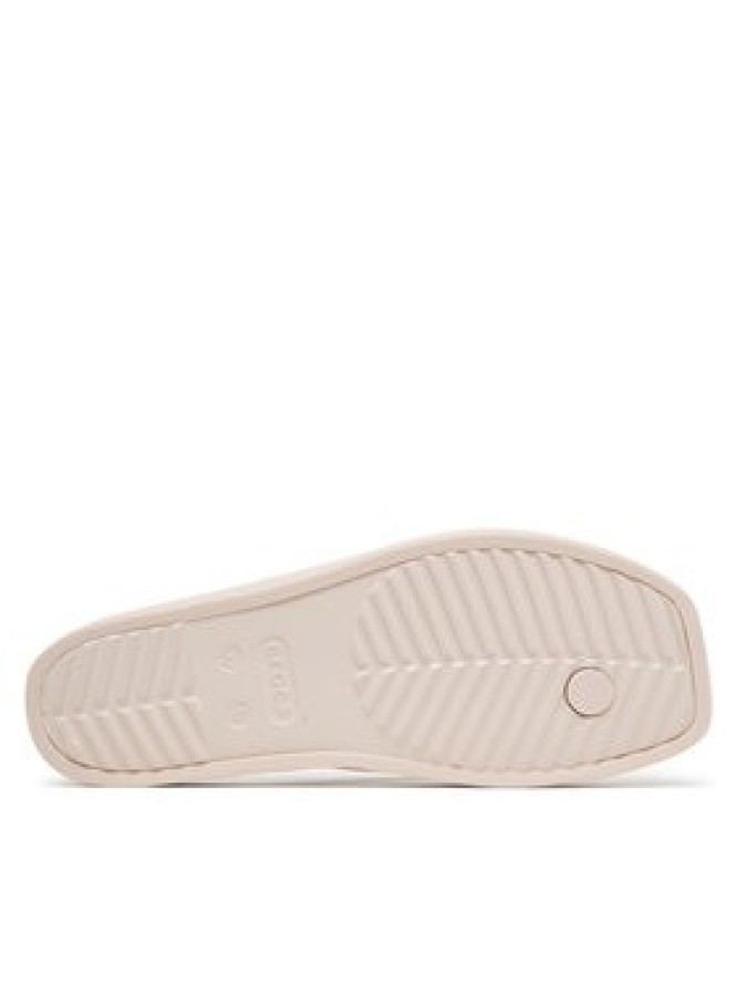 Crocs Japonki Miami Square Flatform Flip 214161 Brązowy