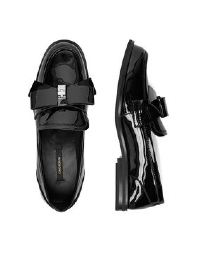 Gino Rossi Loafersy EO-IVY-1742-575-7, Czarny
