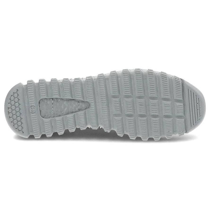 Szare Półbuty New Performance Damskie Wygodne Obuwie