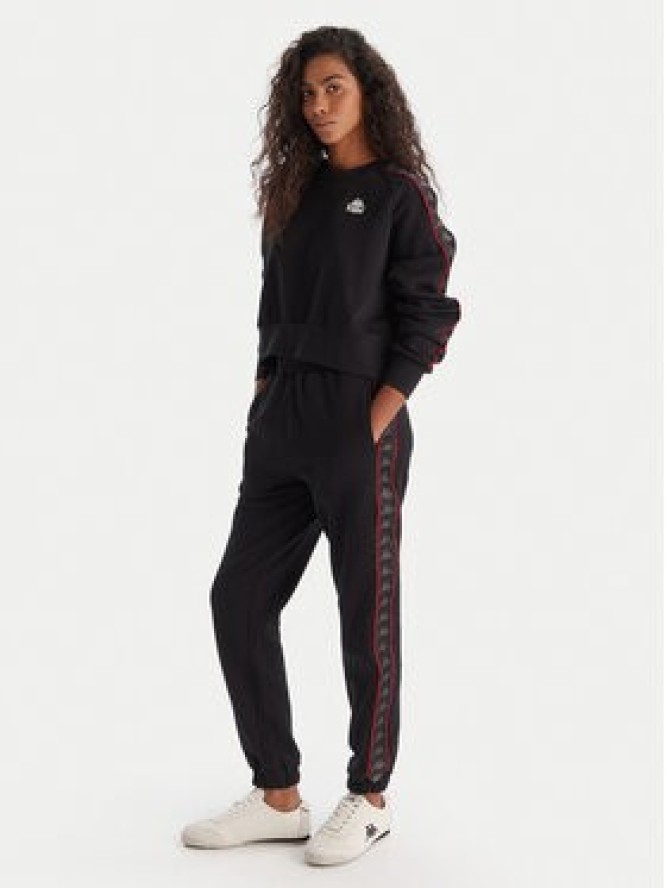 Kappa Bluza Banda Marbella 311U1TW Czarny Regular Fit