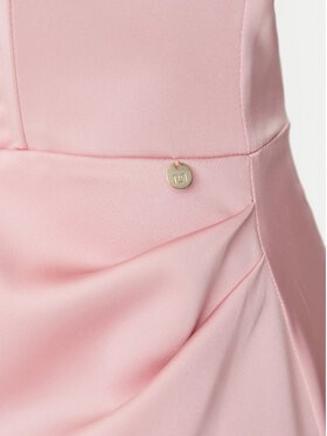 Rinascimento Sukienka wieczorowa CFC0122687003 Różowy Regular Fit