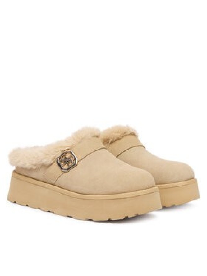 Guess Śniegowce FLFDOC ESU06 Beżowy