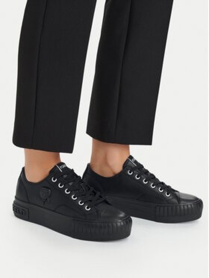 KARL LAGERFELD Trampki KL60426 Czarny