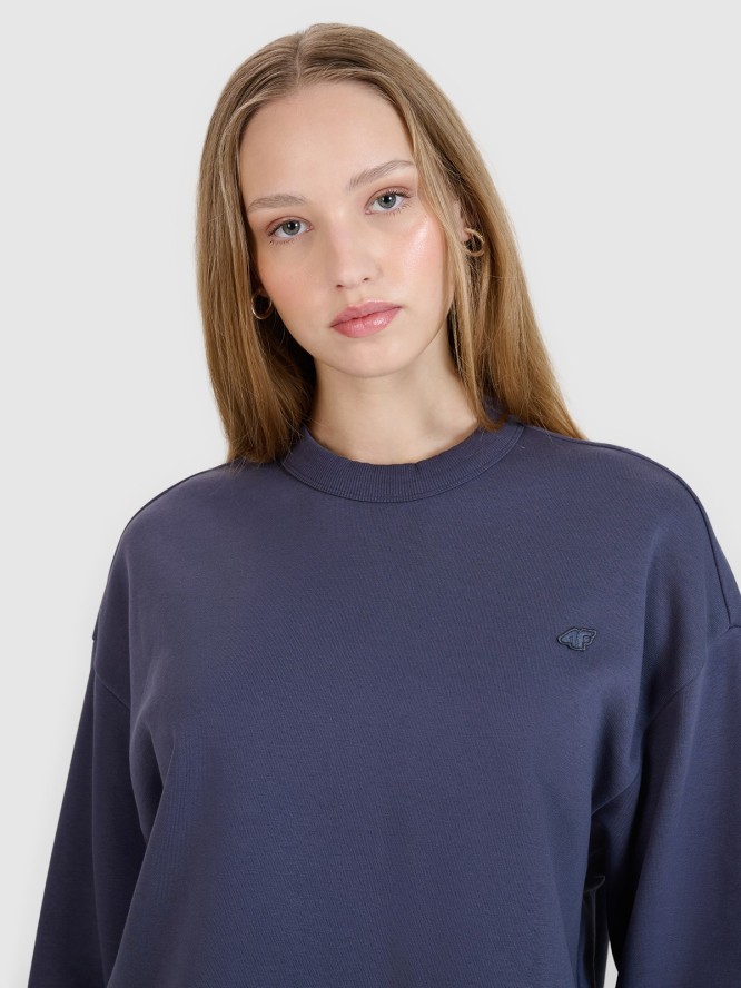 4F Bluza dresowa nierozpinana bez kaptura uniseks - szara M