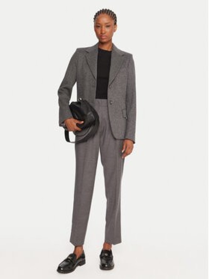 Weekend Max Mara Marynarka Dilly 2525916022 Szary Regular Fit