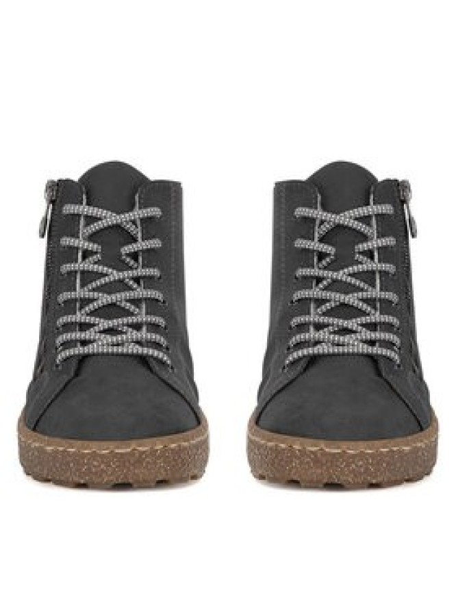 Rieker Botki N1020-45 Szary