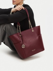 Nine West Torebka CEO-NEBRASKA-LDA8208 Bordowy