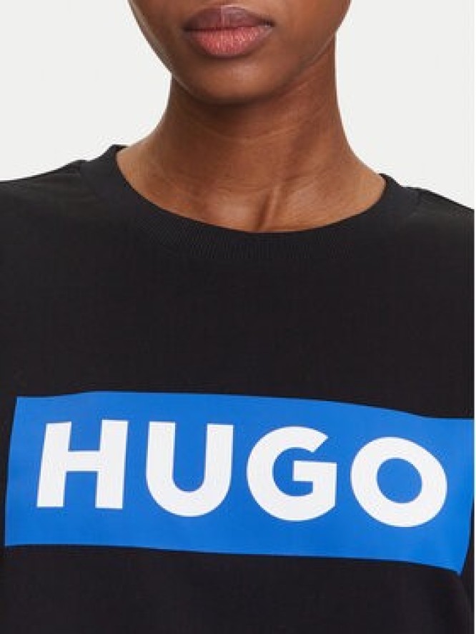 HUGO Bluza Classic 50522425 Czarny Relaxed Fit