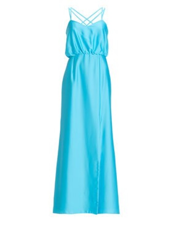 Swing Sukienka wieczorowa 5AI20900 Niebieski Regular Fit