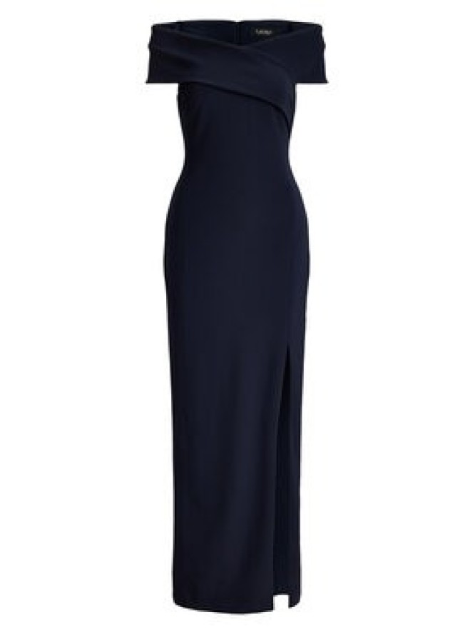LAUREN RALPH LAUREN Sukienka wieczorowa 253P13931002 Granatowy Slim Fit