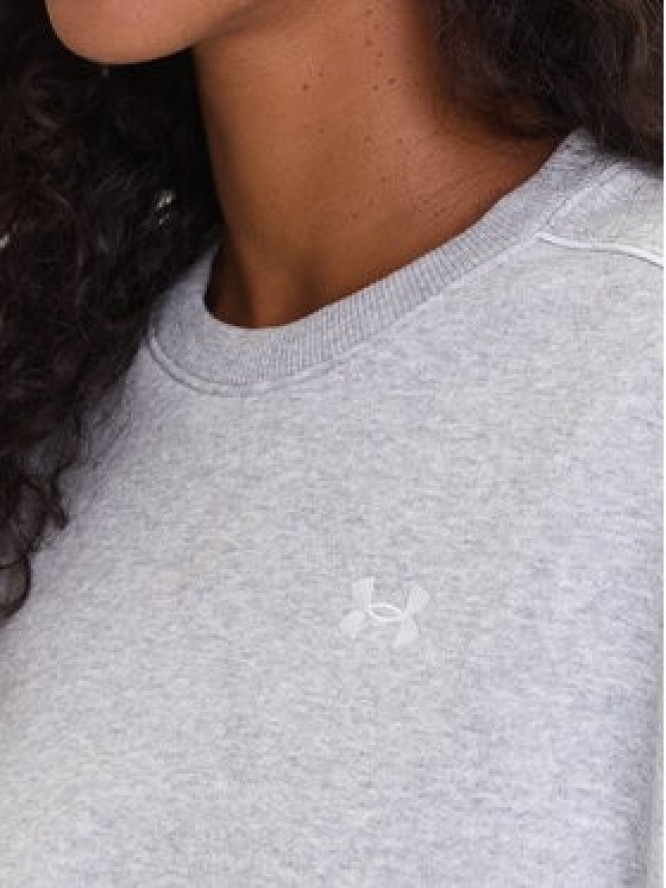 Under Armour Bluza Ua Rival 6007035 Szary Loose Fit