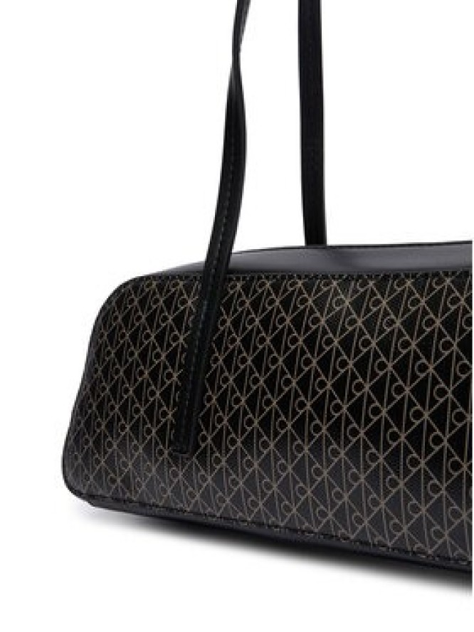 Calvin Klein Torebka Emblem Aop Bauletto LV04F3585G Czarny