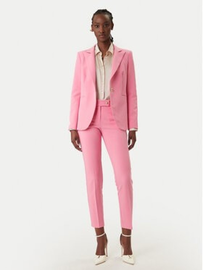 Rinascimento Marynarka CFC0128640003 Różowy Regular Fit