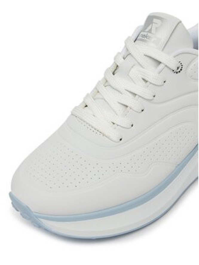 Rieker Revolution Lifestyle Sneakersy W2700-80 Biały
