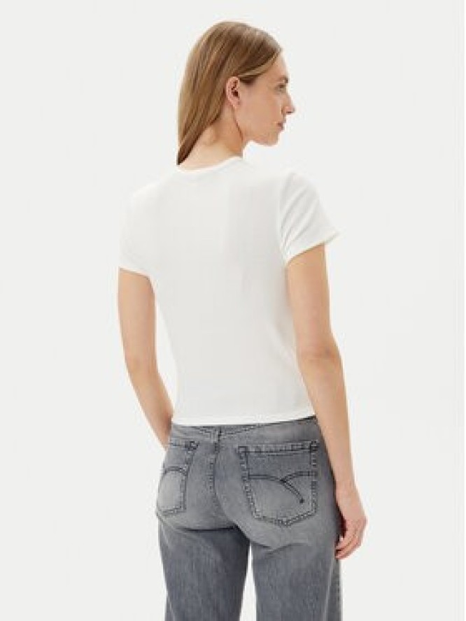 ONLY T-Shirt Daniella 15350554 Biały Slim Fit