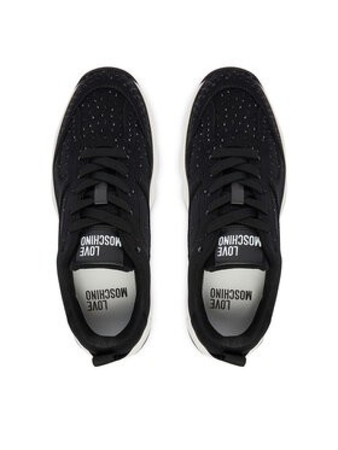 LOVE MOSCHINO Sneakersy JA15406G1OIM0000 Czarny