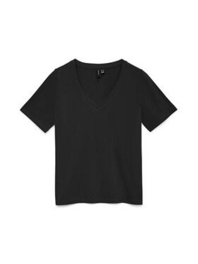 Vero Moda T-Shirt Paulina 10342926 Czarny Regular Fit