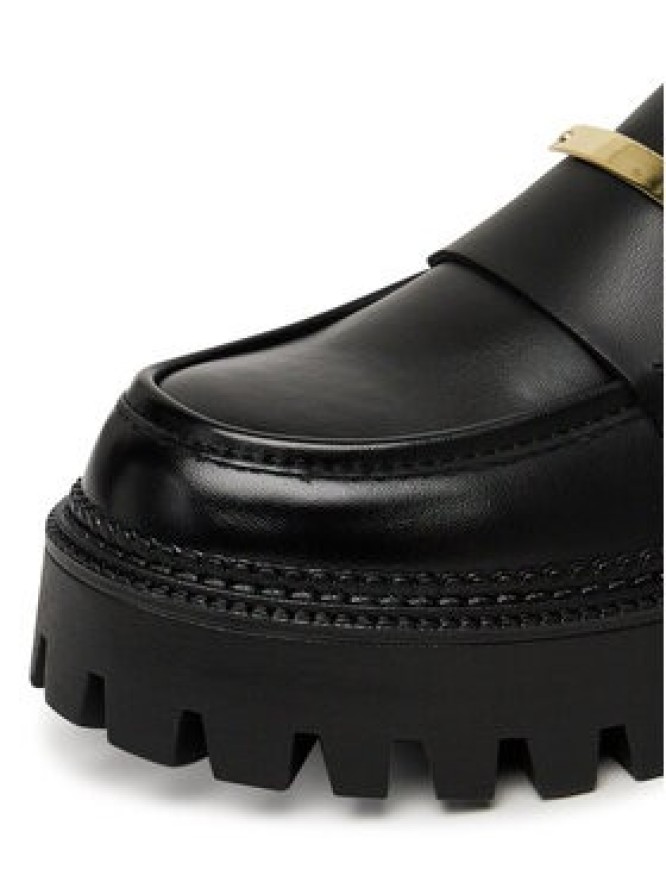 DeeZee Loafersy HY19001-2 Czarny