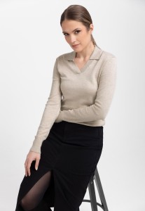 Sweter z kołnierzykiem S-TOYO