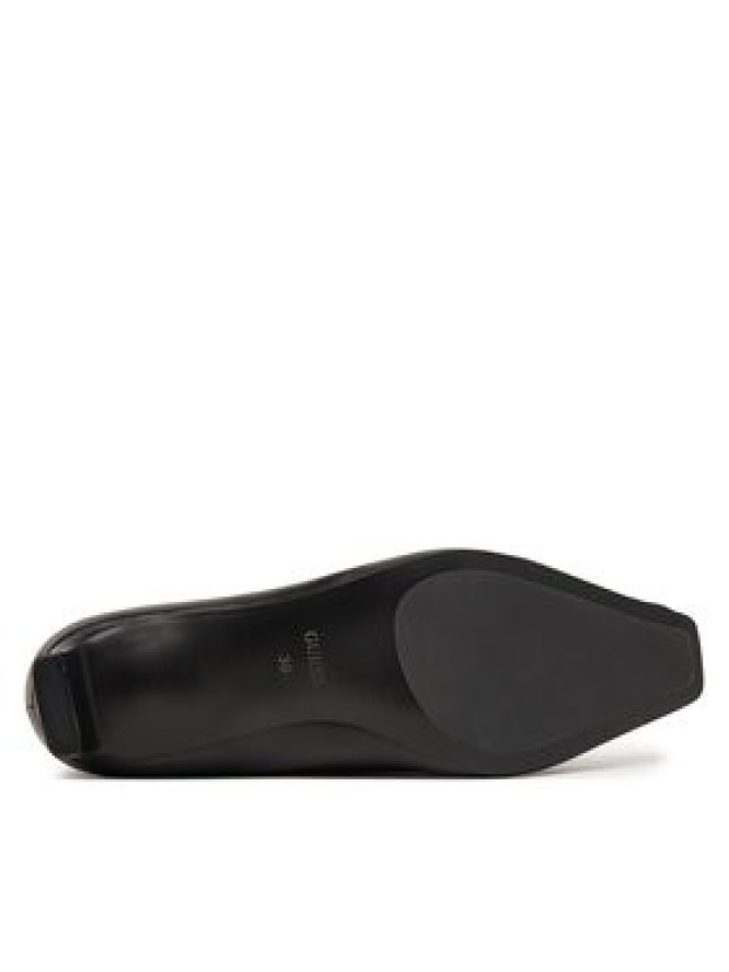 Guess Botki FLTSIR LEA10 Czarny