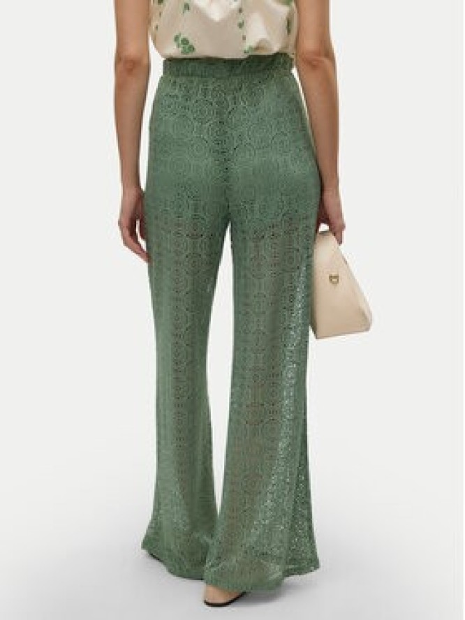 Vero Moda Spodnie materiałowe Maya 10325044 Zielony Wide Leg