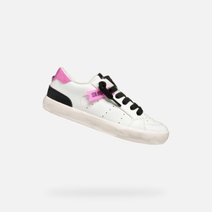Buty GEOX J GISLI GIRL Biały