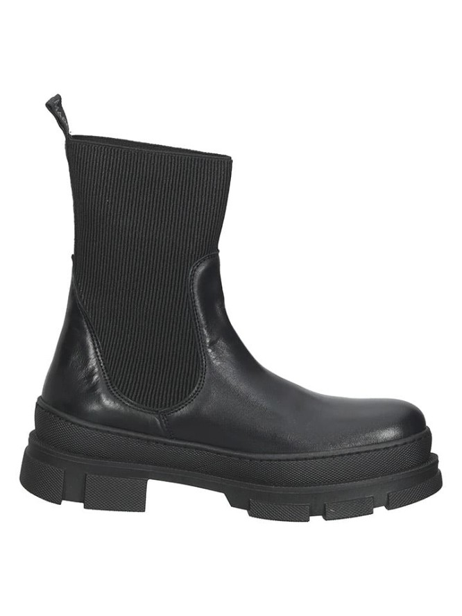 Steve Madden Skórzane botki w kolorze czarnym rozmiar: 40