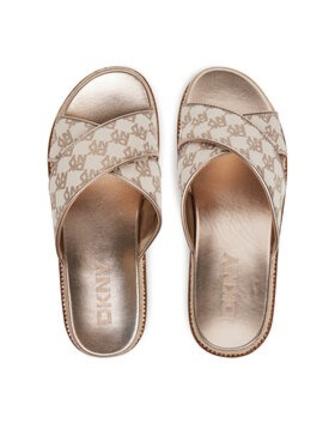 DKNY Espadryle K1564874 Beżowy