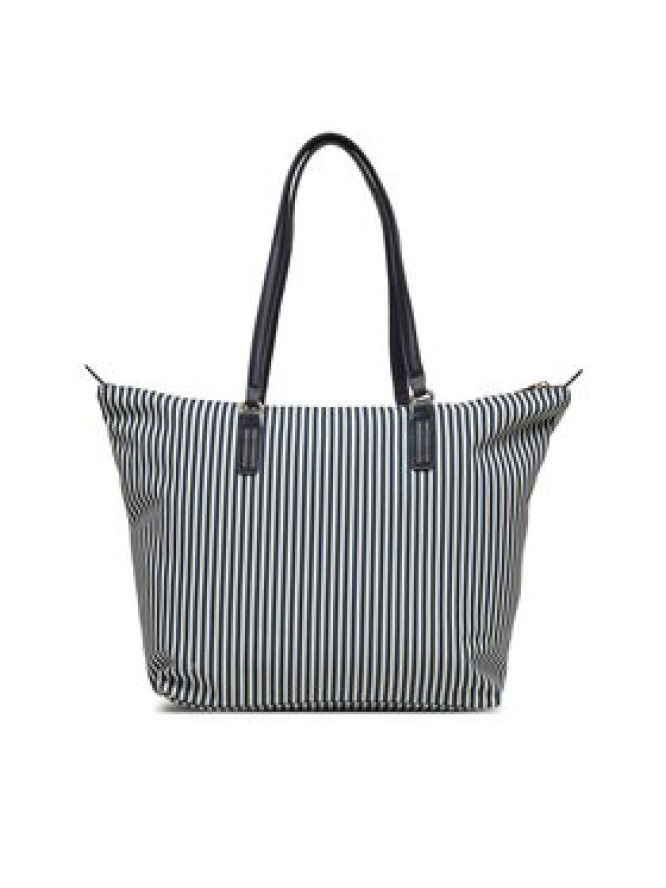 Tommy Hilfiger Torebka Poppy Summer Tote AW0AW17203 Granatowy