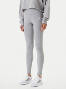 adidas Legginsy Essentials IY9646 Szary Slim Fit
