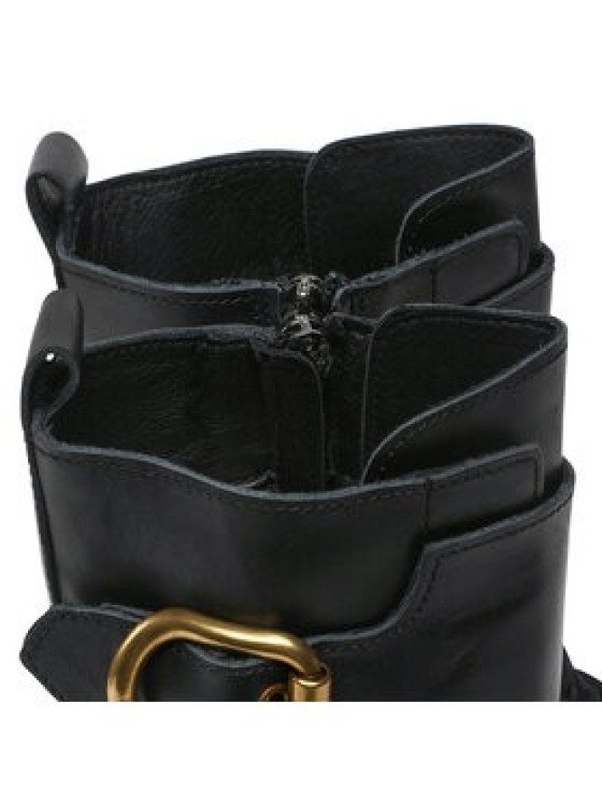 Gino Rossi Trapery 222FW105 Czarny