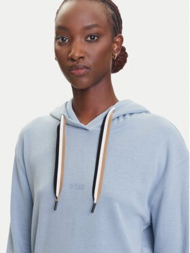 BOSS Bluza CP Stripe 50524760 Błękitny Regular Fit