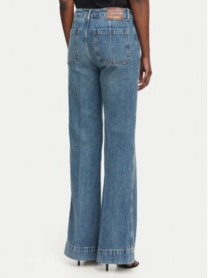 Liu Jo Jeansy UF6196 D4854 Niebieski Flare Fit