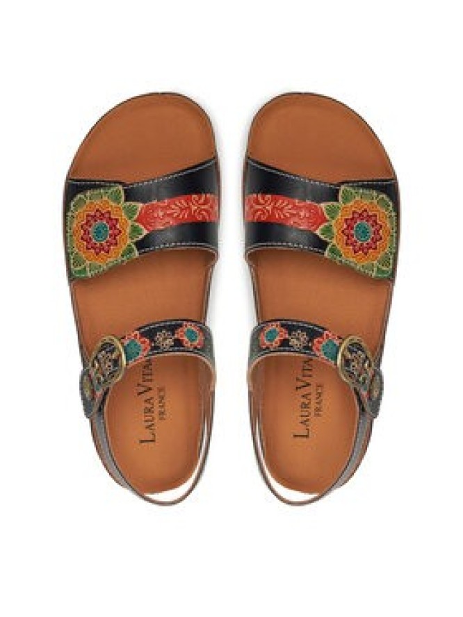 Laura Vita Sandały Facscineo 0122 Czarny