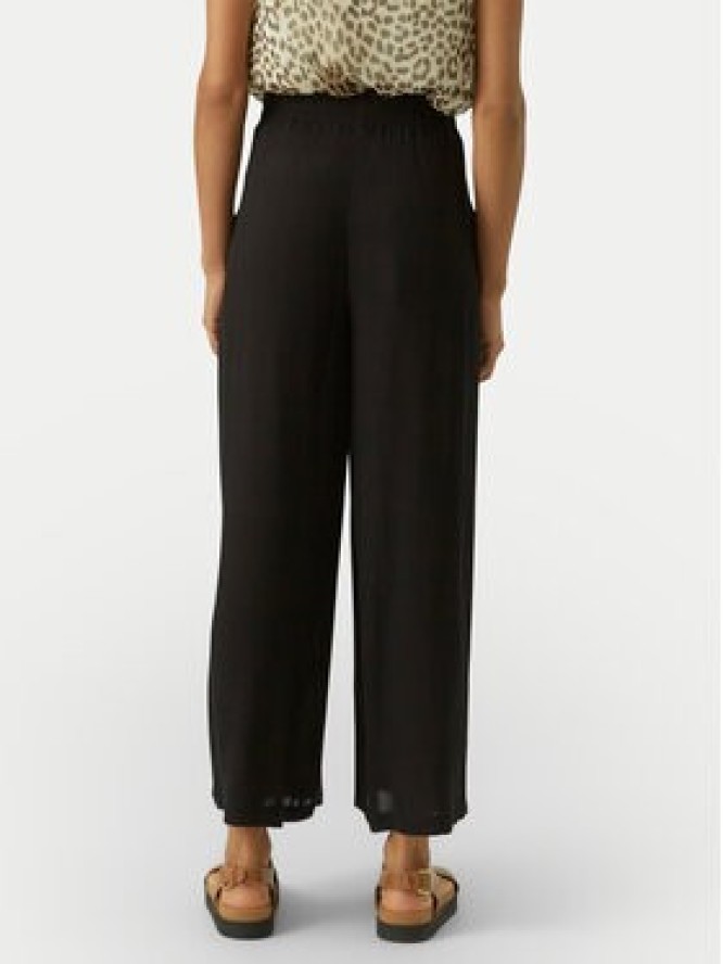 Vero Moda Spodnie palazzo Menny 10282478 Czarny Wide Leg