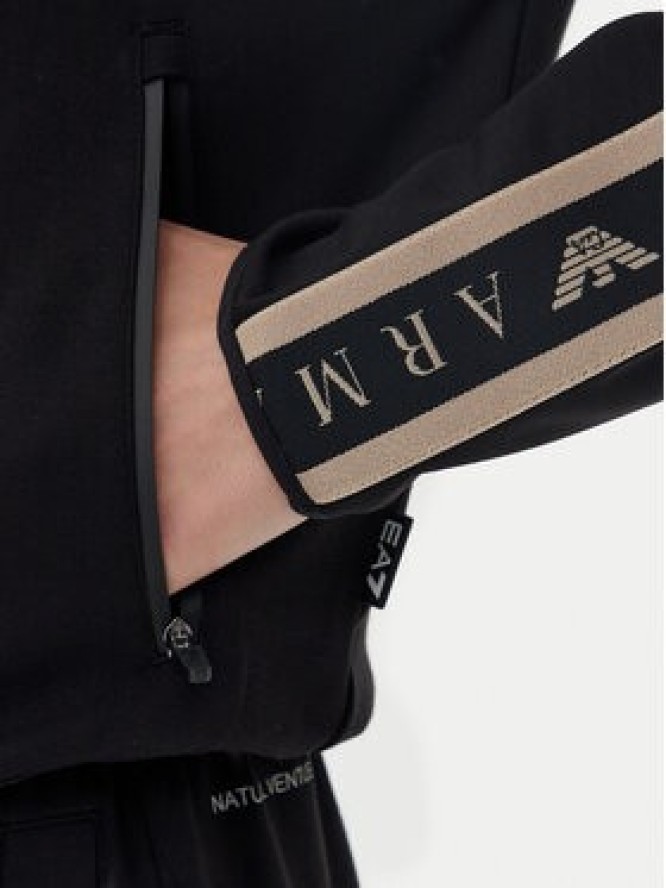 EA7 Emporio Armani Bluza 7W000275 AF12501 UC001 Czarny Regular Fit