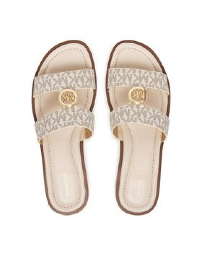 MICHAEL Michael Kors Klapki Ering Flat 40S6ERFS2B Écru
