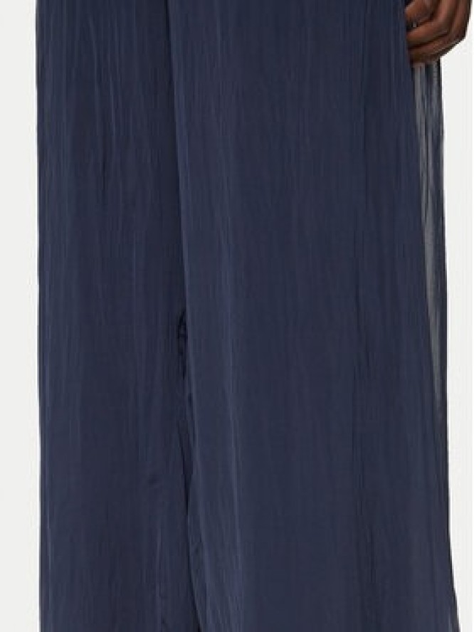 Bomboogie Spodnie palazzo PW8992TSET5 Granatowy Relaxed Fit