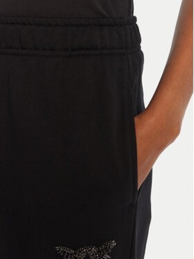 PINKO Spodnie dresowe Plumcake 104790 A2RO Czarny Regular Fit