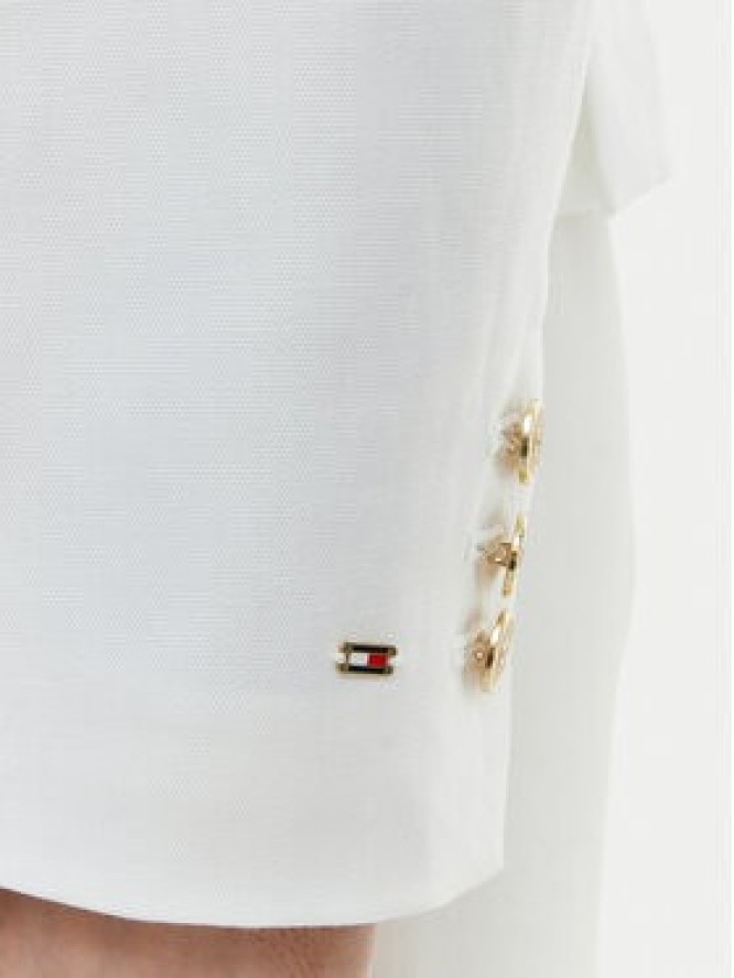 Tommy Hilfiger Marynarka WW0WW49335 Biały Slim Fit