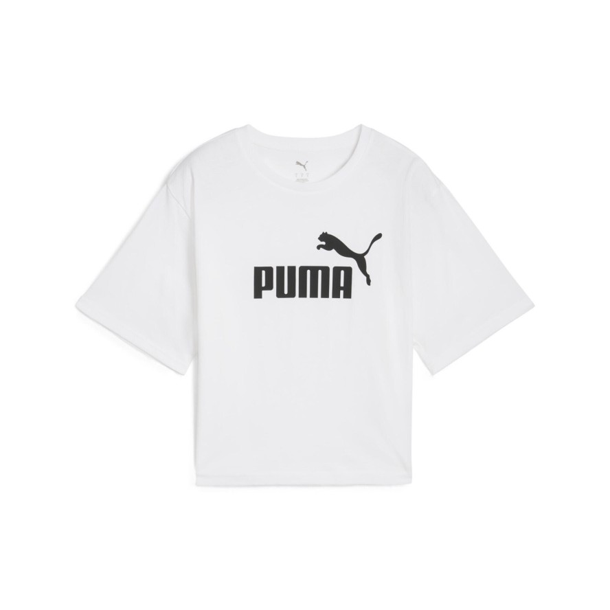 Damska luźna koszulka z logo NO.1 ESS Cropped PUMA