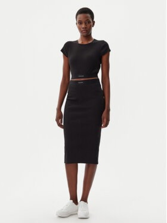 Calvin Klein Underwear Spódnica ołówkowa LV00QS7350 Czarny Slim Fit