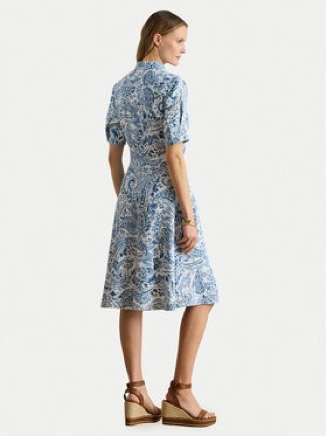 LAUREN RALPH LAUREN Sukienka koszulowa 200P08916002 Niebieski Regular Fit