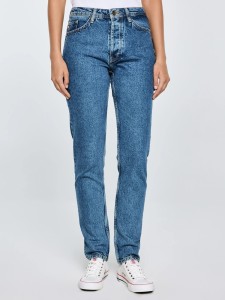 Jeansy damskie z kolekcji Authentic niebieskie Authentic 400