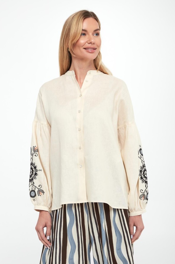 Koszula damska lniana Ilex WEEKEND MAX MARA