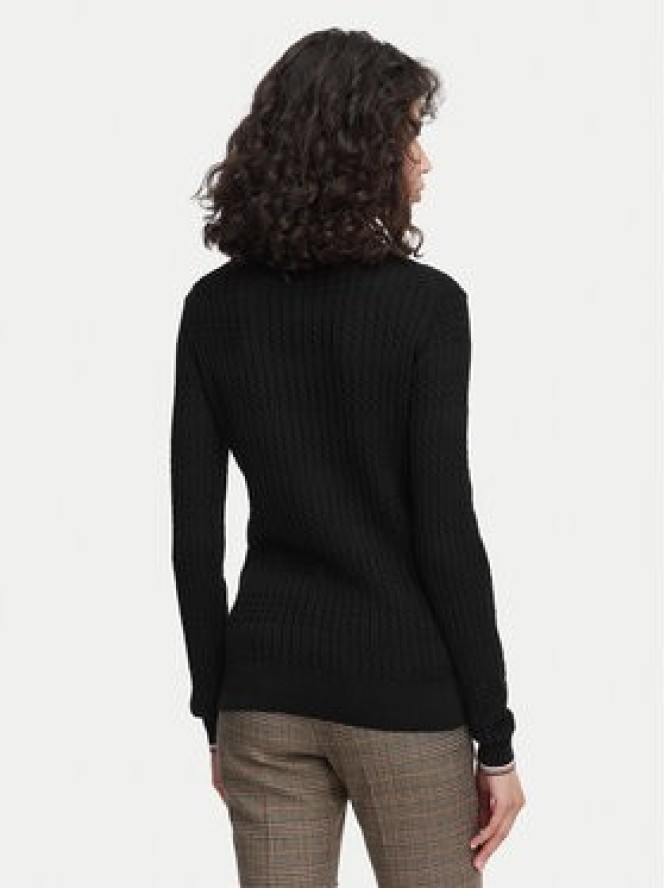 Beverly Hills Polo Club Sweter P-SS26W-M537390BLK Czarny Regular Fit