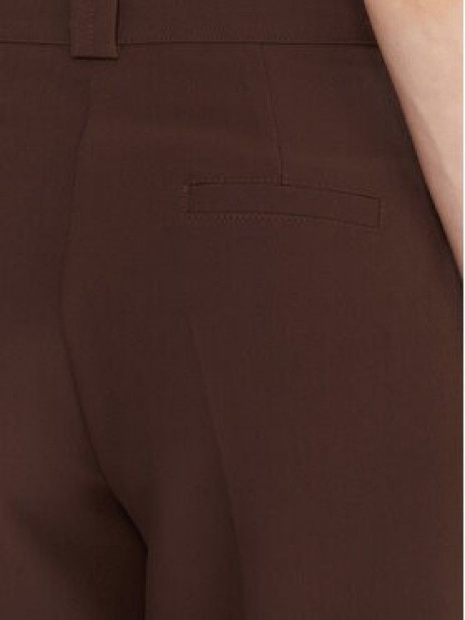 Maryley Spodnie materiałowe 25IB563/43CO Brązowy Regular Fit